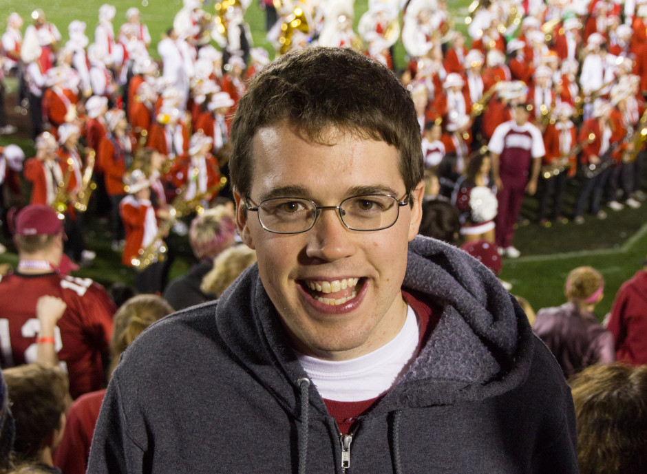 Here I am at the 2013 Rose Bowl.